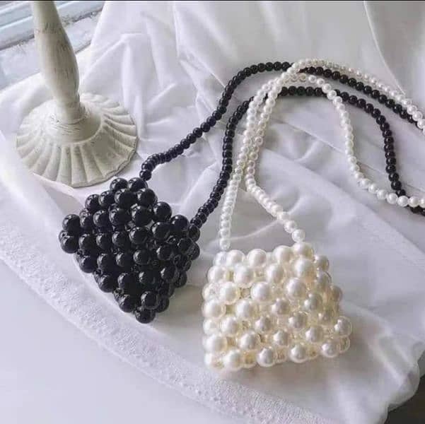 Cross body mini Pearl bag 6