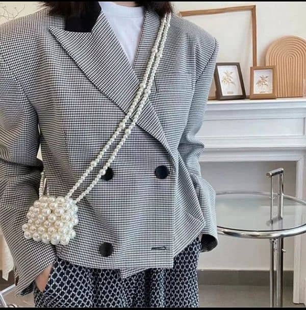 Cross body mini Pearl bag 7