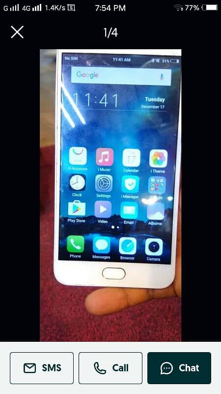 vivo y67 memory 6/128 genunine phone only 6 months used 2