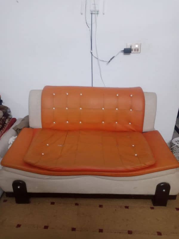 7 seater sofa in leather 3