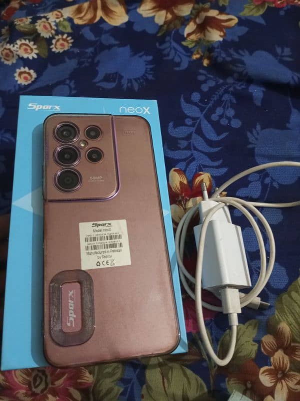 spark mobile with box charger new condition. 4.64 6