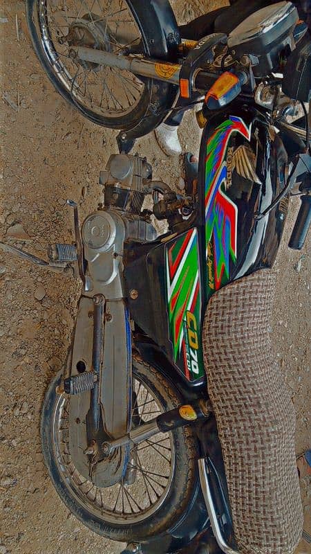 Honda CD 70 hyd number h all ok bike h 0