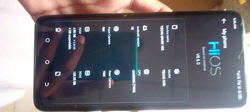 Tecno spark 10c  a cand 10/10 1