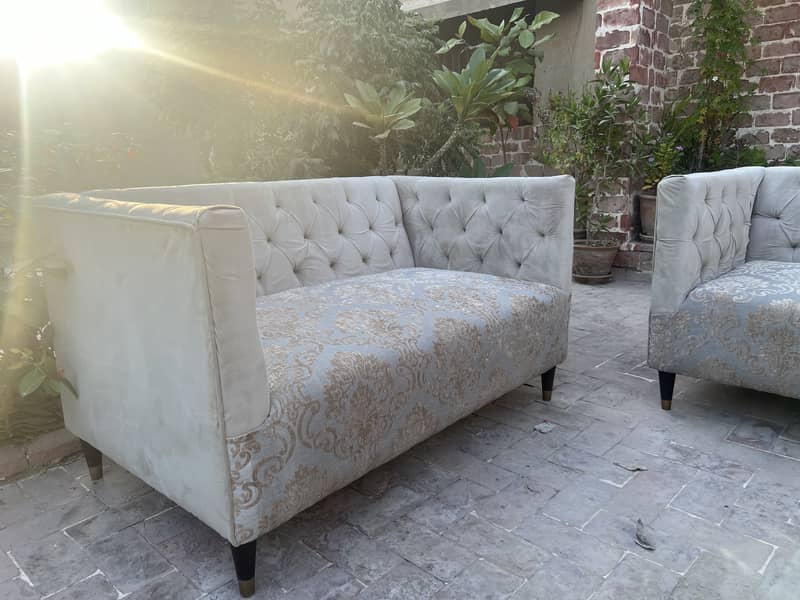 Sofa set 3 seater + 2 seater 4