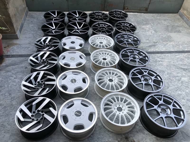 Slightly Used Wheels 14, 15 ,16 ,17 Inch rims 0