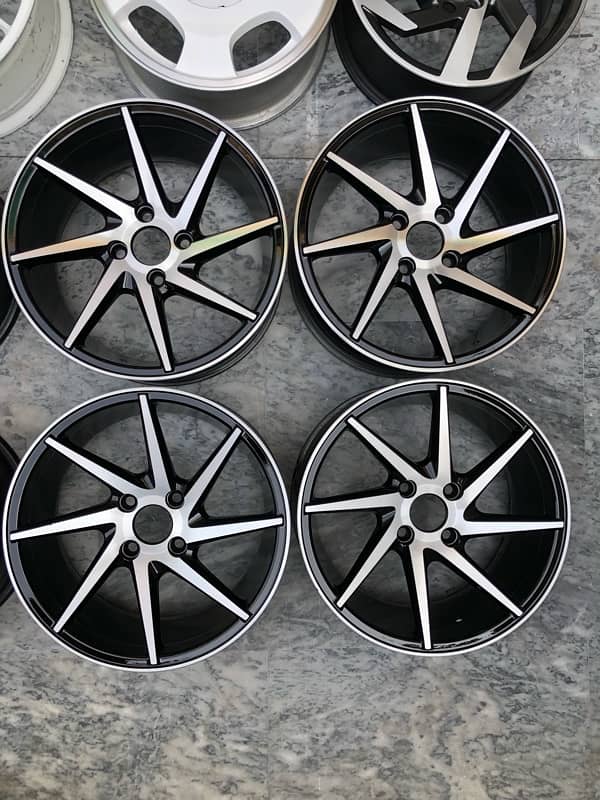 Slightly Used Wheels 14, 15 ,16 ,17 Inch rims 9