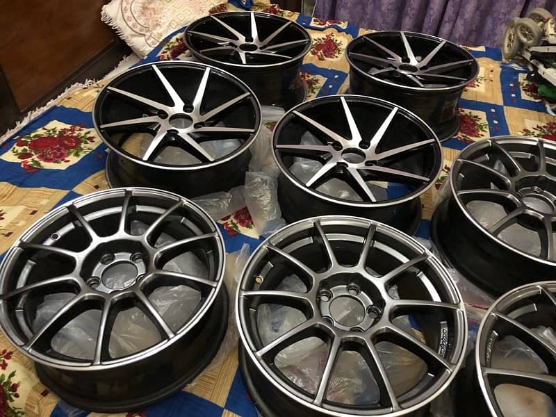 Slightly Used Wheels 14, 15 ,16 ,17 Inch rims 14