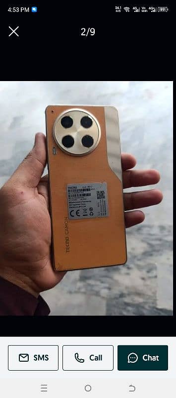 exchange possible Tecno camon 30 256gb 2