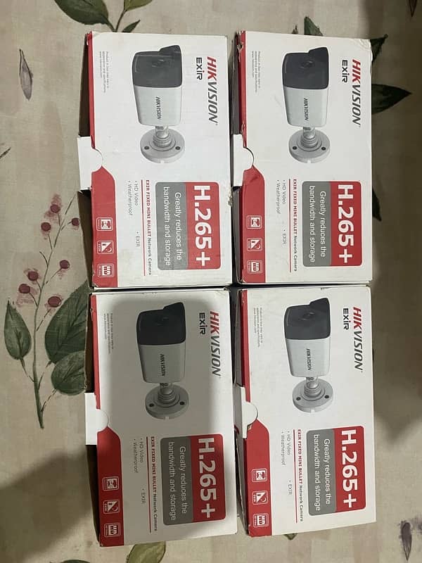 HIKVISION CAMERA 5MP 4 CAMERAS 4