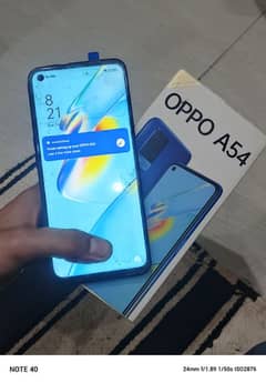 oppo A54 for sale Complete box 4/128