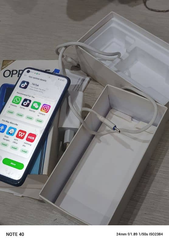 oppo A54 for sale Complete box 4/128 1