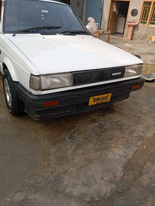 Nissan Sunny 1987 lush condition 1