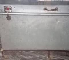 Steel Trunk With Stand