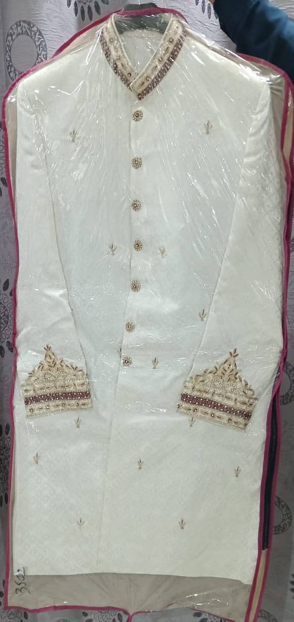 Branded & Elegant Groom Shairwani for Sale 0