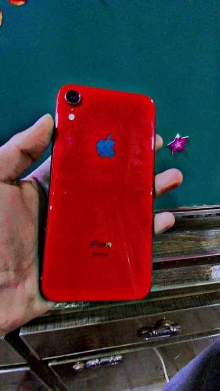 iPhone XR pta approved 64 Gb  red clour no any fault 0