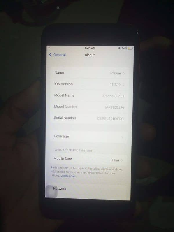 i phone 8 plus 64 Gb exchange and sale possible 6