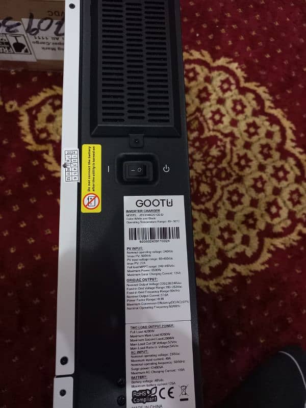 6.2 Kwa Gootu voltronic on/Off-grid Hybrid Inverter 2