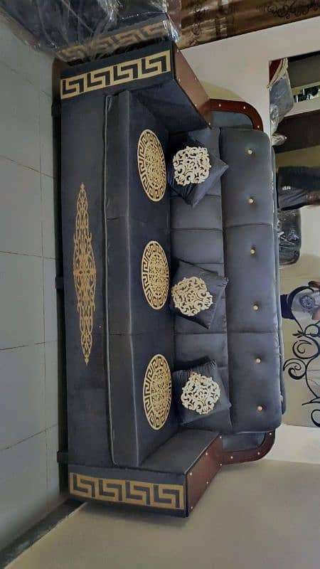 sofa set 6 seater brand new contion 100/100 0