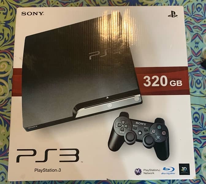 PS3 BRAND NEW 320GB 0