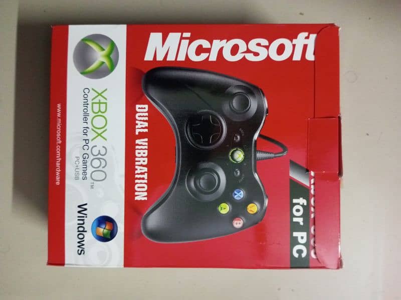 XBOX 360 CONTROLLER FOR PC USE 100% WORKING BRAND NEW 1