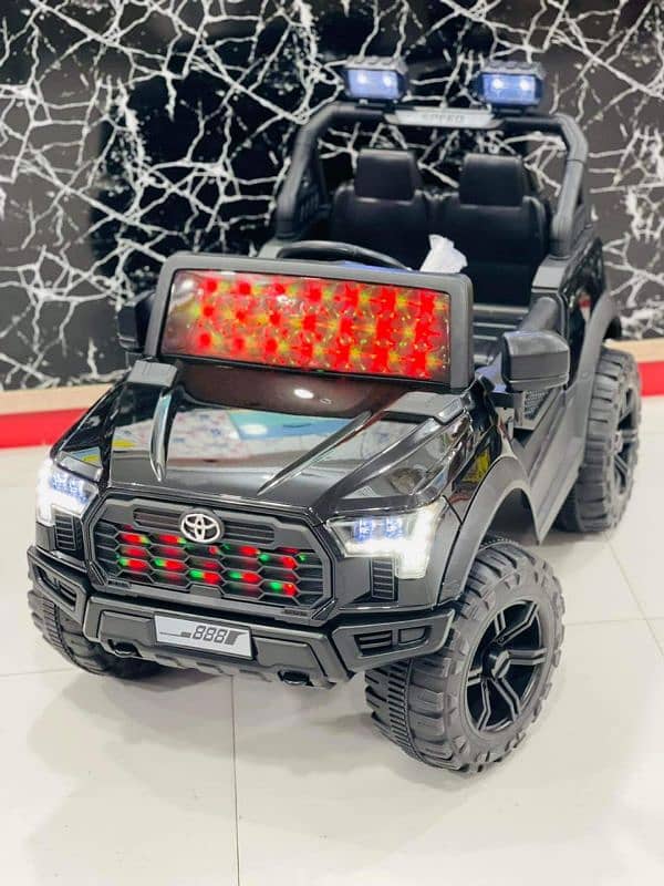 Toyota HILEX 4 x 4 Rechargeable Jeep for Kid Painted Jeep 1 - 8years 1