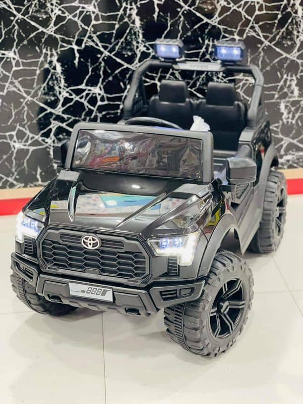 Toyota HILEX 4 x 4 Rechargeable Jeep for Kid Painted Jeep 1 - 8years 2