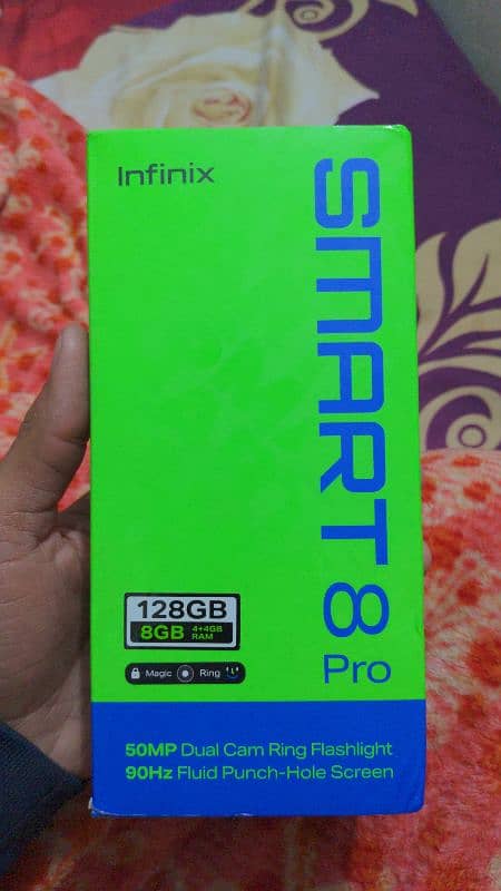 infinix smart 8 pro 8GB RAM 128 GB 1