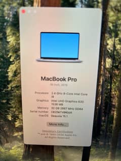 MacBook Pro 2019 16” i9 CTO