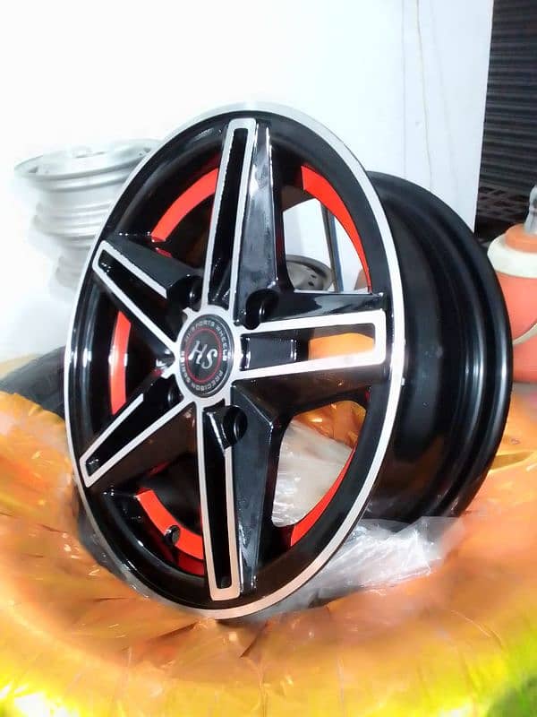 BRAND NEW ALLOY RIMS FOR MEHRAN AND HIROOF. 2