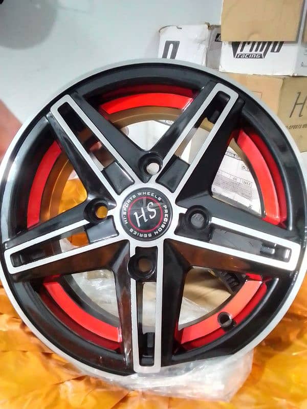 BRAND NEW ALLOY RIMS FOR MEHRAN AND HIROOF. 4