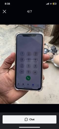 iPhone X pta approved panel original dot hai exchange possible