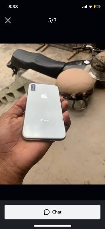 iPhone X pta approved panel original dot hai exchange possible 1