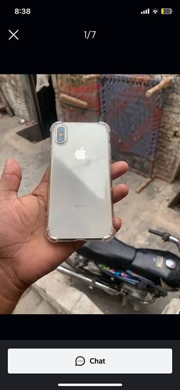 iPhone X pta approved panel original dot hai exchange possible 3