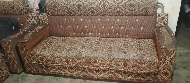 used sofa set 5 setar 3