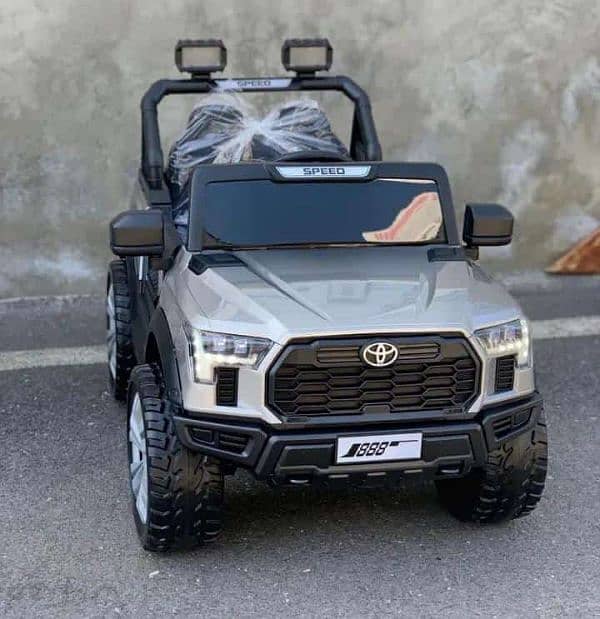 Toyota HILEX 4 x 4 Rechargeable Jeep for Kid Painted Jeep 1 - 8years 5