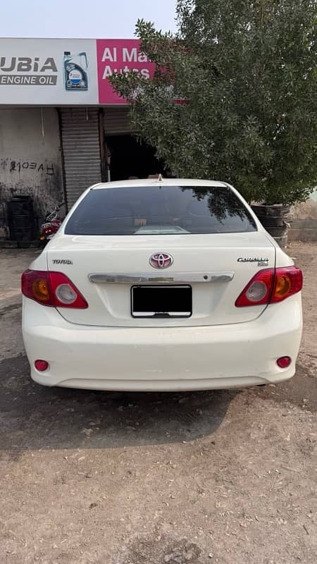 Toyota Corolla XLI 2009 1