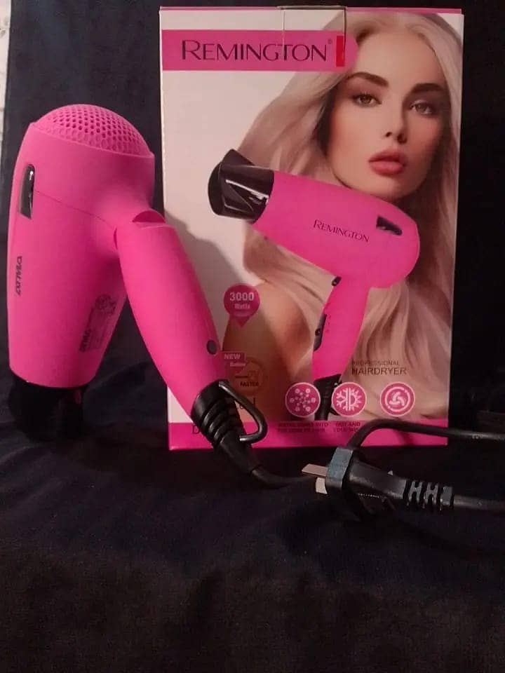 Hair Dryer Remington best DT-1700 Model intensive heating 03262829731 6