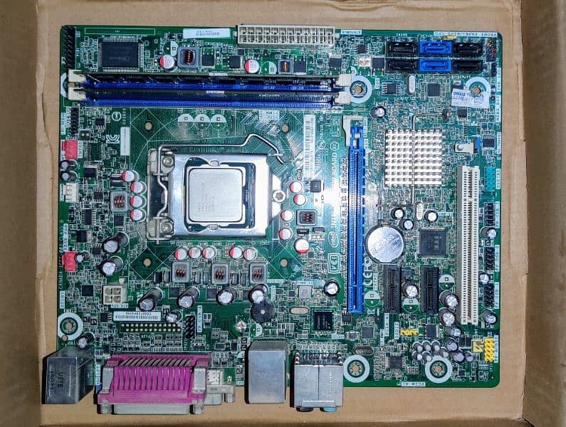 Intel core i5 3rd gen complete board with ram and stock cooler 1