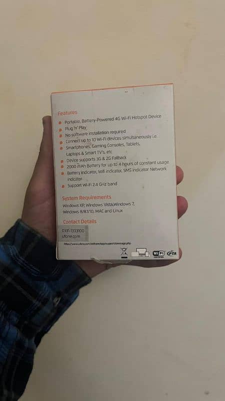 ufone wireless internet 4G device Ultra 2