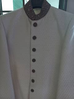 embroidered sherwani