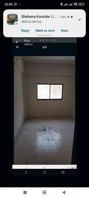 ground floor New Portion Available Ready To Move location liaqatabad 2