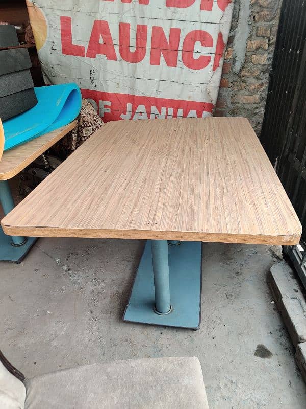 2 Dining Tables for Food Business 0