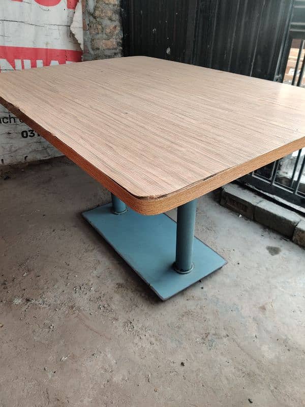 2 Dining Tables for Food Business 1