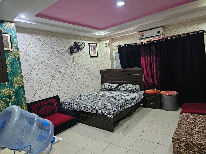 Short time daily basis apartment for rent bharia town islamabad safe and secure place 0