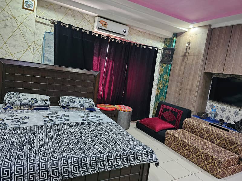 Short time daily basis apartment for rent bharia town islamabad safe and secure place 1