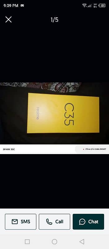 Realme C35 with 10 month warranty 2