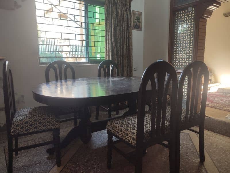 Sheesham Tali Wood Dining Table 1