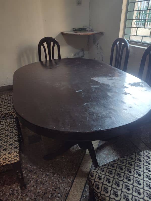 Sheesham Tali Wood Dining Table 2