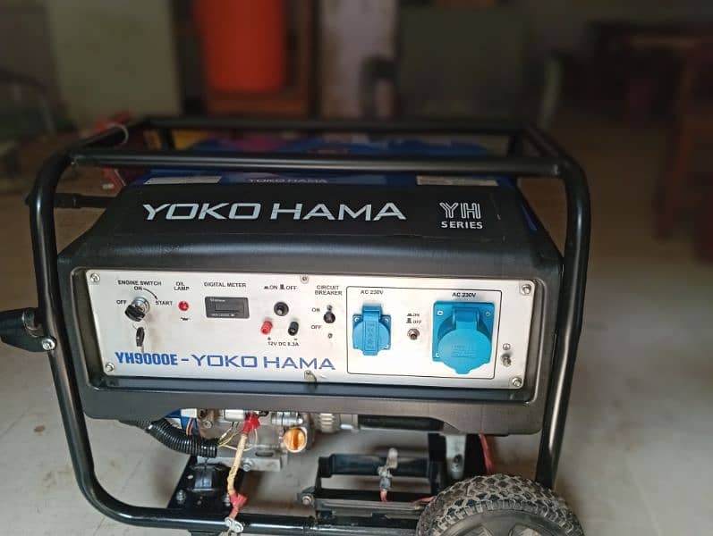 6.5 KVA Yokohama Generator Available for Sale (Model YH9000E) 1