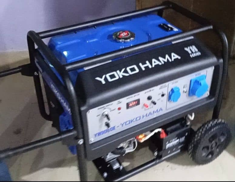 6.5 KVA Yokohama Generator Available for Sale (Model YH9000E) 2